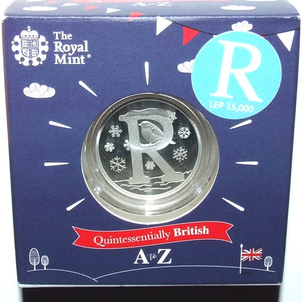 2018 Silver Proof Ten Pence - The Great British Coin Hunt - R